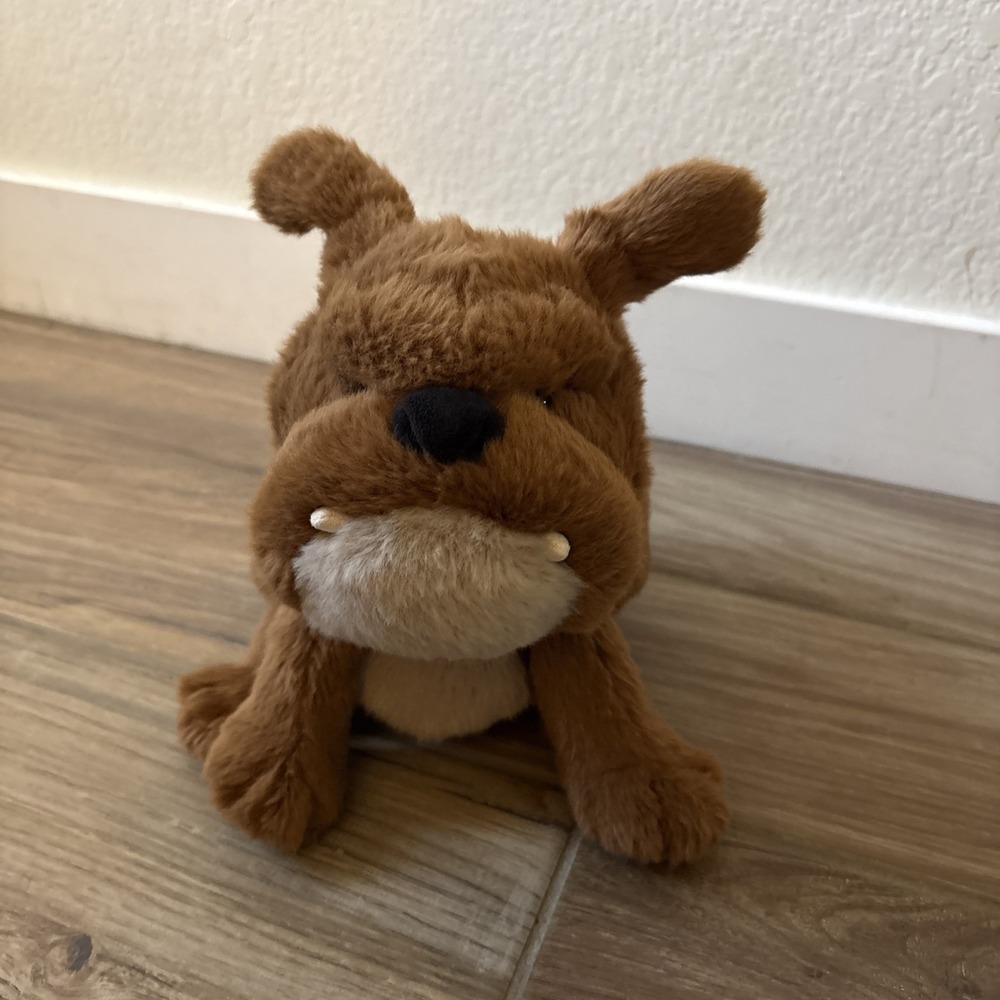 Jellycat Derreck Dog Plush Toy Stuffed Animal Brown Small 11"